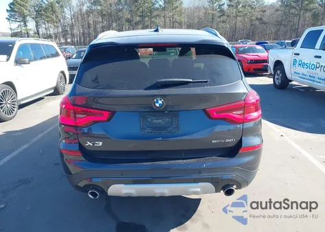 2019 BMW X3 Sdrive30I z USA, uszkodzony, nr VIN 5UXTR7C58KLR52148